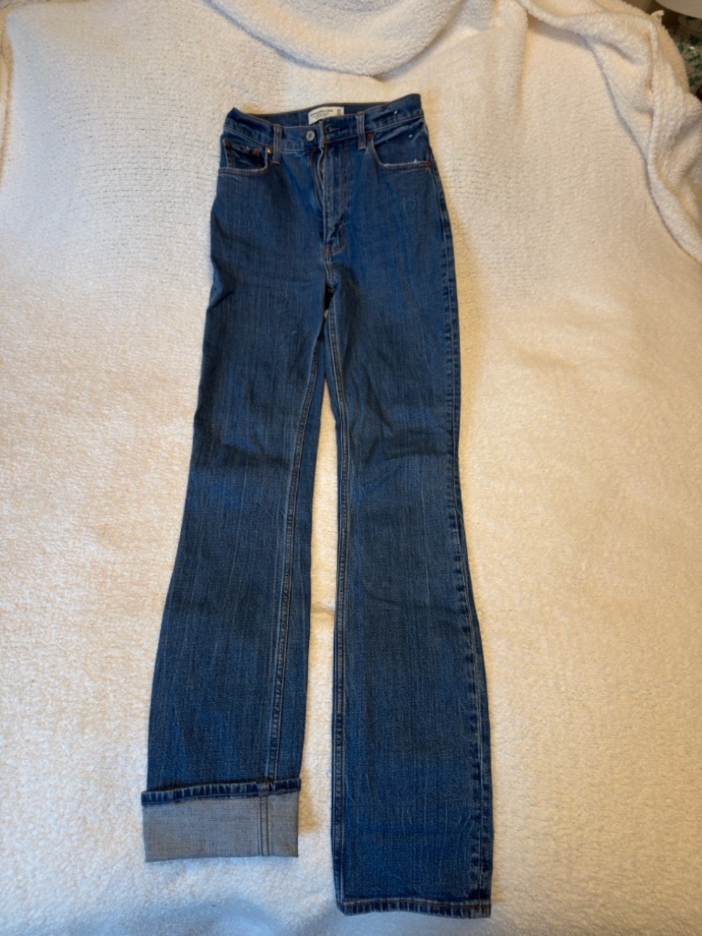 Abercrombie & Fitch Dark Blue 90s Straight Jeans